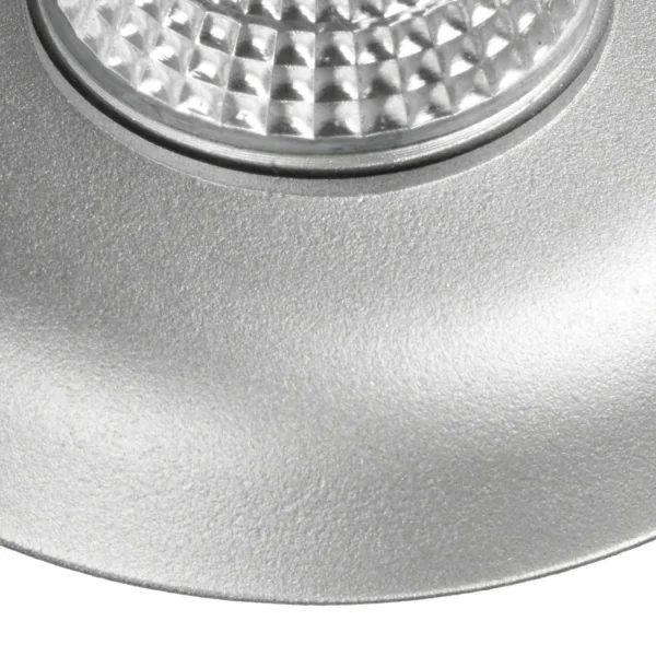 SPOT ENCASTRÉ Ø 9 CM GU10 NOIR-ARGENT IP20 SPOT ENCASTRÉ Ø 9 CM GU10 NOIR-ARGENT IP20