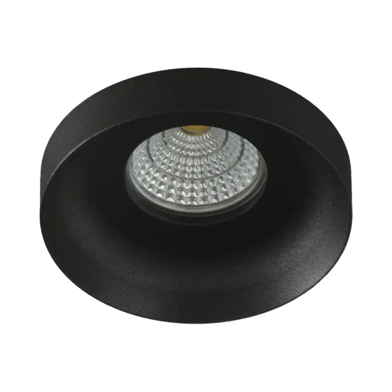 SPOT ENCASTRÉ Ø 9 CM GU10 NOIR IP20