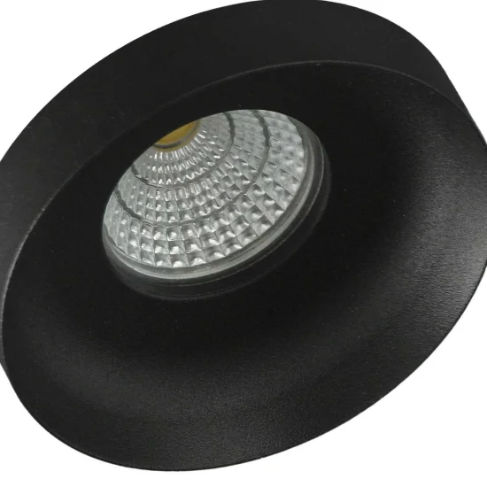 SPOT ENCASTRÉ Ø 9 CM GU10 NOIR IP20 2