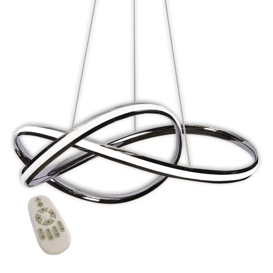 LED PLAFOND LAMPE VALLÉE 64W 4000K CHROME 2