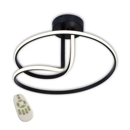 PLAFONNIER LED 47W 4000K RÉGLABLE EN INTENSITÉ NOIR OLIMPO PLAFONNIER LED 47W 4000K RÉGLABLE EN INTENSITÉ NOIR OLIMPO