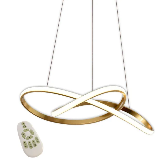 SUSPENSION LED 45W 4000K RÉGLABLE EN INTENSITÉ OR OLIMPO