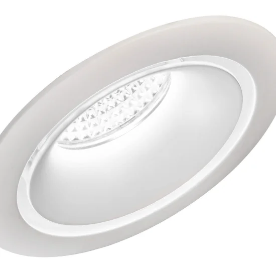 LUMIÈRE LATÉRALE CONVEXE BLANCHE ENCASTRÉE 2