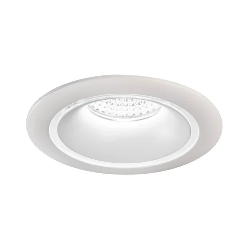 LUMIÈRE LATÉRALE CONVEXE BLANCHE ENCASTRÉE