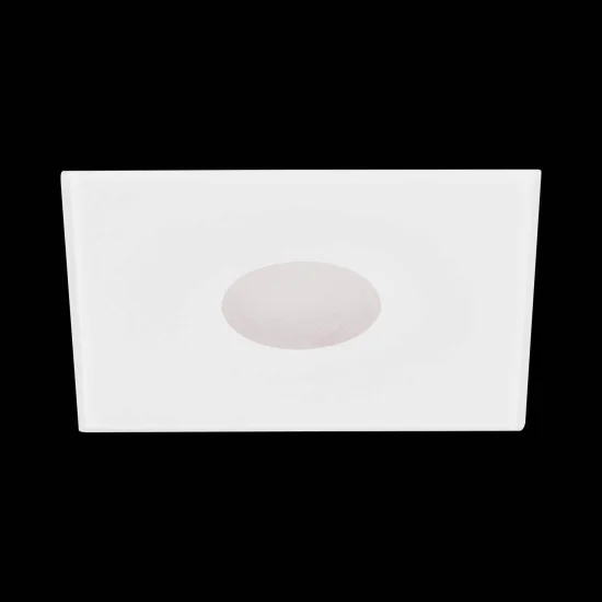 SPOT ENCASTRÉ CARRÉ VERRE AVEUGLE BLANC LUMINOSITÉ IP20 2