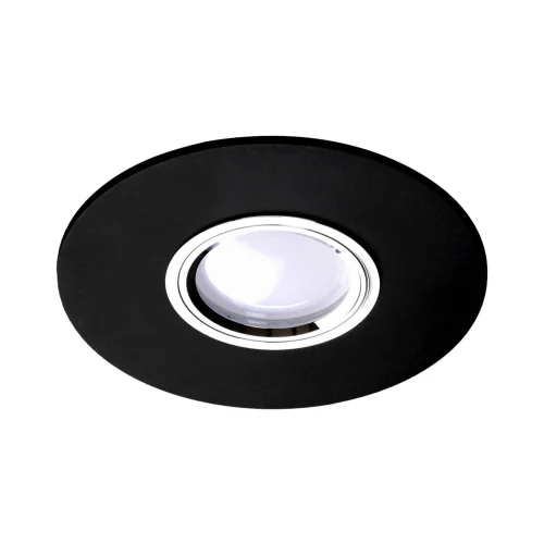 SPOT ENCASTRÉ MÉTHACRYLATE RÉVERSIBLE NOIR MAT/BRILLANT GU10