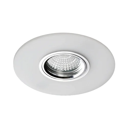 SPOT ENCASTRÉ MÉTHACRYLATE RÉVERSIBLE BLANC MAT/BRILLANT GU10