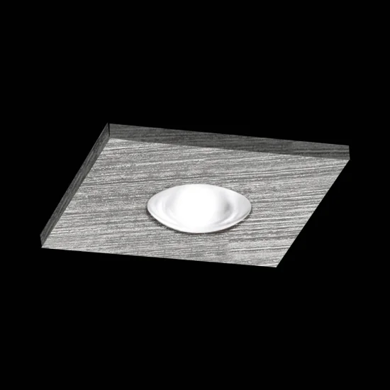 SPOT ENCASTRÉ LED CARRÉ ALUMINIUM 3W 6000K 2