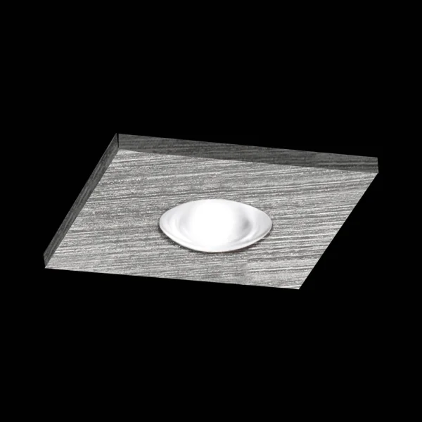 SPOT ENCASTRÉ LED CARRÉ ALUMINIUM 3W 6000K
