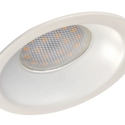 FOCO EMPOTRABLE CONCAVO ALUMINIO INYECTADO BLANCO