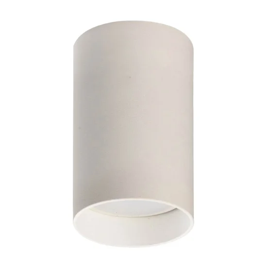 PROJECTEUR DE SURFACE CYLINDRE 8 CM GU10 BLANC 2