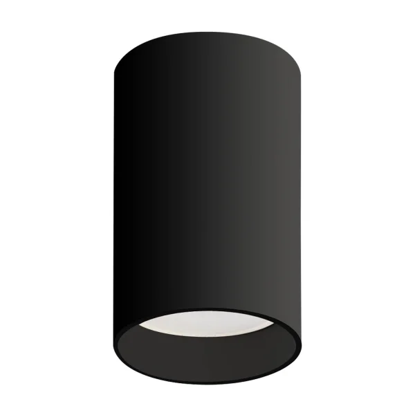 PROJECTEUR DE SURFACE CYLINDRE 8 CM GU10 NOIR