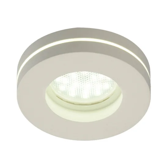 ENCASTRÉ MÉCANISÉ AVEC LUMIÈRE LATÉRALE RONDE RONDE BLANCHE GU10