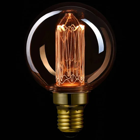 AMPOULE LED FILAMENT G95 E27 4W 2000K Ø9,5 CM 2
