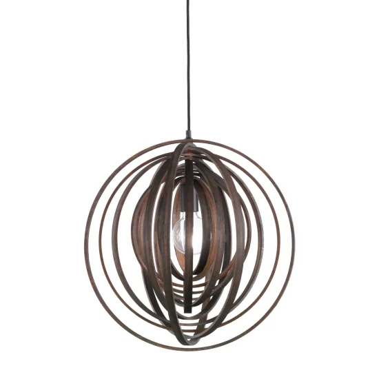 SUSPENSION GUIM BOIS BRUN