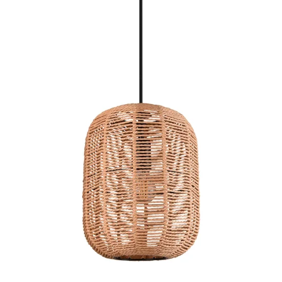 SUSPENSION Ø25 CM SISAL E27 OLAV 2