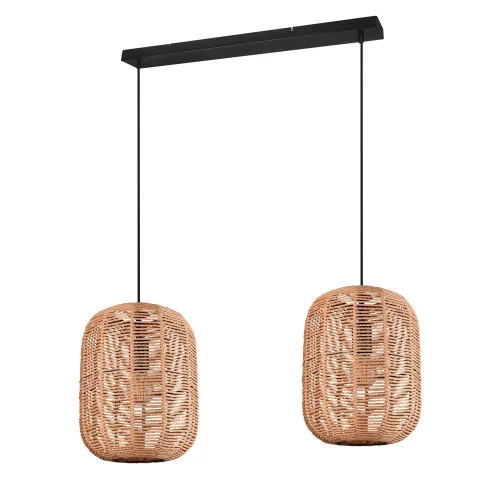 SUSPENSION 2 LUMIÈRES Ø35 CM SISAL E27 OLAV SUSPENSION 2 LUMIÈRES Ø35 CM SISAL E27 OLAV