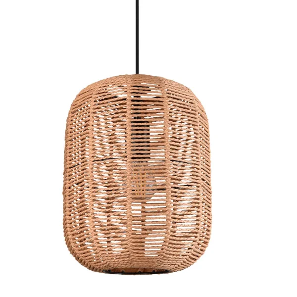 SUSPENSION 2 LUMIÈRES Ø35 CM SISAL E27 OLAV SUSPENSION 2 LUMIÈRES Ø35 CM SISAL E27 OLAV