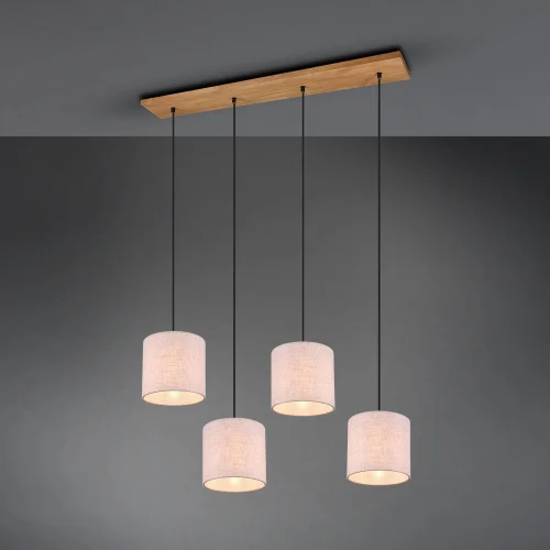 SUSPENSION 4 LUMIÈRES E27 VALDEMAR