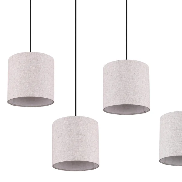 SUSPENSION 4 LUMIÈRES E27 VALDEMAR