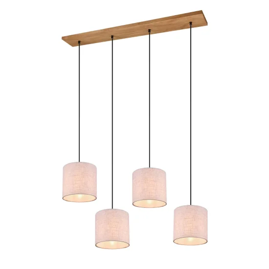 SUSPENSION 4 LUMIÈRES E27 VALDEMAR 2
