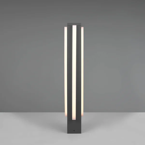 BALISE À LED EXTÉRIEURE 16,5 W 3000K ANTHRACITE 80 CM ADONIS