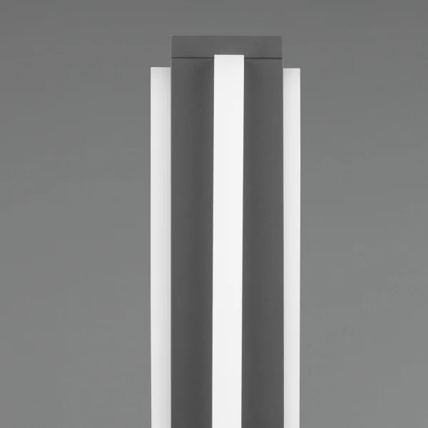 BALISE À LED EXTÉRIEURE 16,5 W 3000K ANTHRACITE 80 CM ADONIS