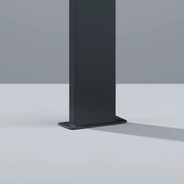 BALISE EXTÉRIEURE LED 9 W 3000K ANTHRACITE AVEC CAPTEUR IP54 100 CM CROCUS