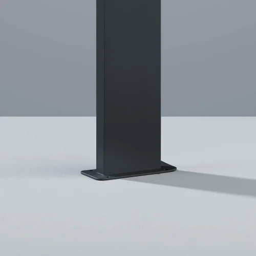 BALISE EXTÉRIEURE LED 9 W 3000K ANTHRACITE AVEC CAPTEUR IP54 100 CM CROCUS