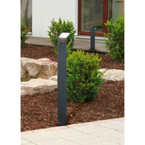 BALISE EXTÉRIEURE LED 9 W 3000K ANTHRACITE AVEC CAPTEUR IP54 100 CM CROCUS