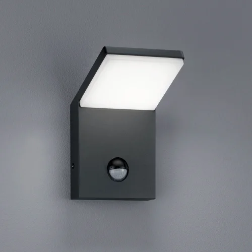 APPLIQUE EXTÉRIEURE À LED 9 W 3000K ANTHRACITE AVEC CAPTEUR IP54 CROCUS