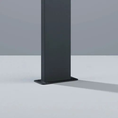 BALISE EXTÉRIEURE À LED 9 W 3000K ANTHRACITE AVEC CAPTEUR IP54 50 CM CROCUS