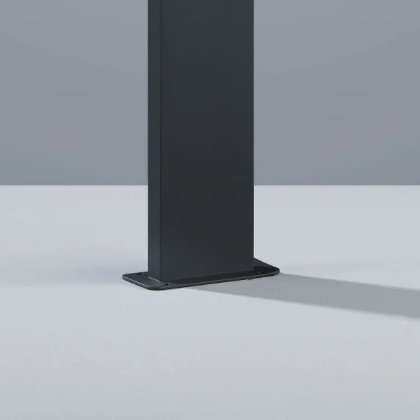 BALISE EXTÉRIEURE À LED 9 W 3000K ANTHRACITE IP54 100 CM CROCUS