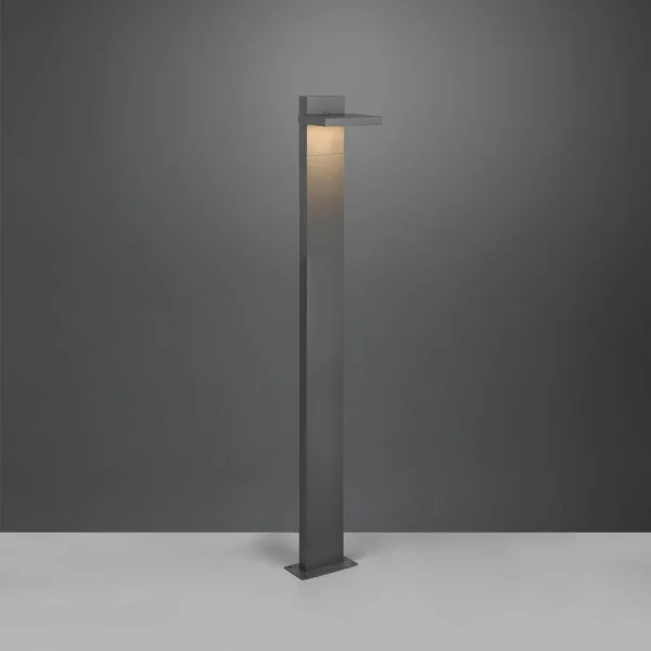 BALIZA EXTERIOR LED 8 W 3000K ANTRACITA IP54 100 CM BROMELIA BALIZA EXTERIOR LED 8 W 3000K ANTRACITA IP54 100 CM BROMELIA