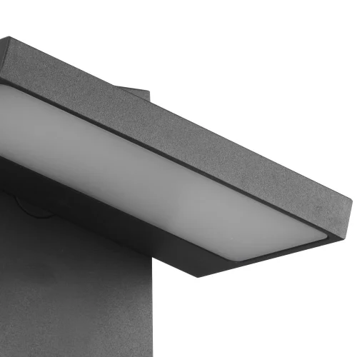 APLIQUE EXTERIOR LED 8 W 3000K ANTRACITA IP54 BROMELIA