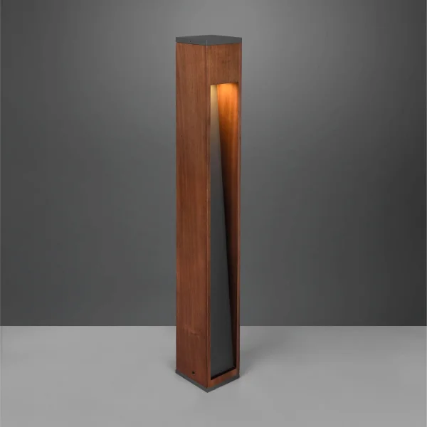 BALIZA EXTERIOR MADERA GU10 IP44 80 CM MULBERRY BALIZA EXTERIOR MADERA GU10 IP44 80 CM MULBERRY