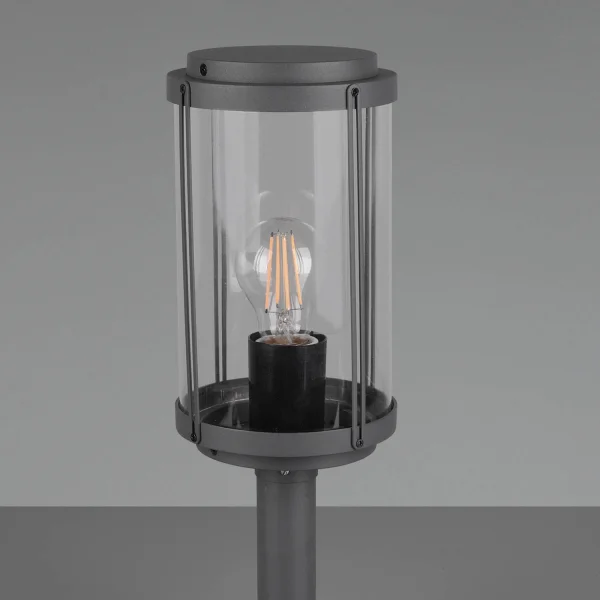 LANTERNE D'EXTÉRIEUR 40 CM E27 IP44 ANTHRACITE TRILLIUM LANTERNE D'EXTÉRIEUR 40 CM E27 IP44 ANTHRACITE TRILLIUM
