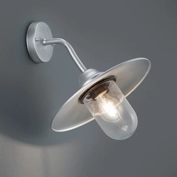 APLIQUE EXTERIOR E27 IP44 ZINC TULSI