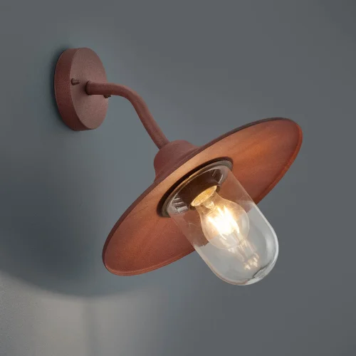 APPLIQUE EXTÉRIEURE E27 IP44 ROUILLE TULSI APPLIQUE EXTÉRIEURE E27 IP44 ROUILLE TULSI