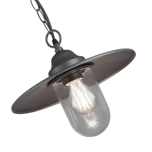 LÁMPARA COLGANTE EXTERIOR E27 IP44 ANTRACITA TULSI LÁMPARA COLGANTE EXTERIOR E27 IP44 ANTRACITA TULSI