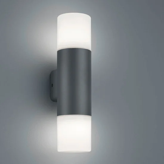 APPLIQUE EXTÉRIEURE KIAMA 2 LUMIÈRES ANTHRACITE 2