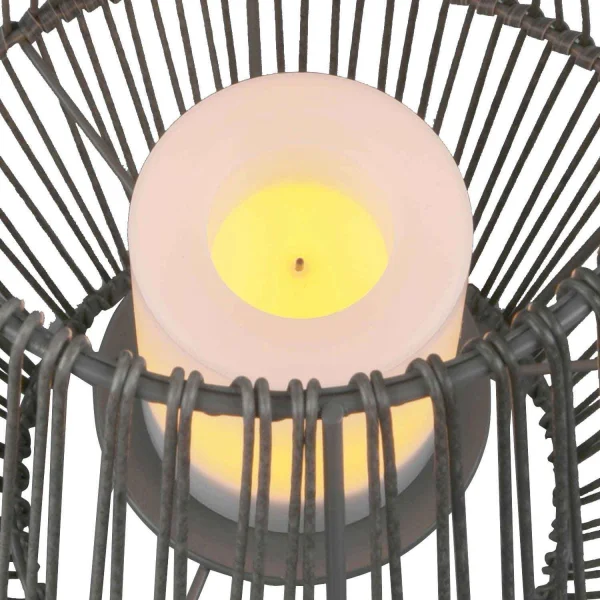 FAROL DE EXTERIOR SMD LED 2 W SOLAR 30 CM NEGRO RIVER FAROL DE EXTERIOR SMD LED 2 W SOLAR 30 CM NEGRO RIVER