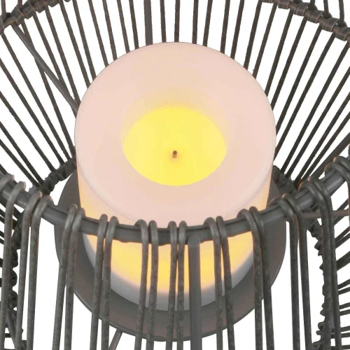 FAROL DE EXTERIOR SMD LED 2 W SOLAR 30 CM NEGRO RIVER FAROL DE EXTERIOR SMD LED 2 W SOLAR 30 CM NEGRO RIVER