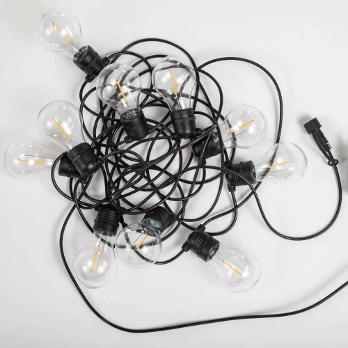 GUIRNALDE CABLE NOIR ALLEGRA NEWGARDEN