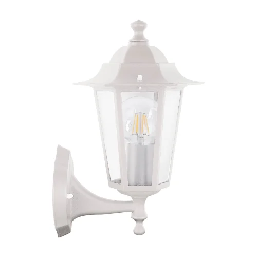 APPLIQUE EXTÉRIEURE HEXAGONALE BLANCHE E27