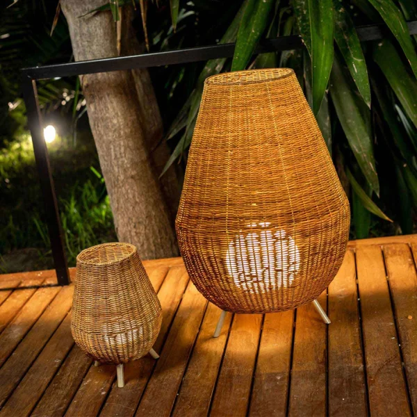 LÁMPARA EXTERIOR PORTÁTIL SIN CABLE SAONA 30 BATERIA RECARGABLE