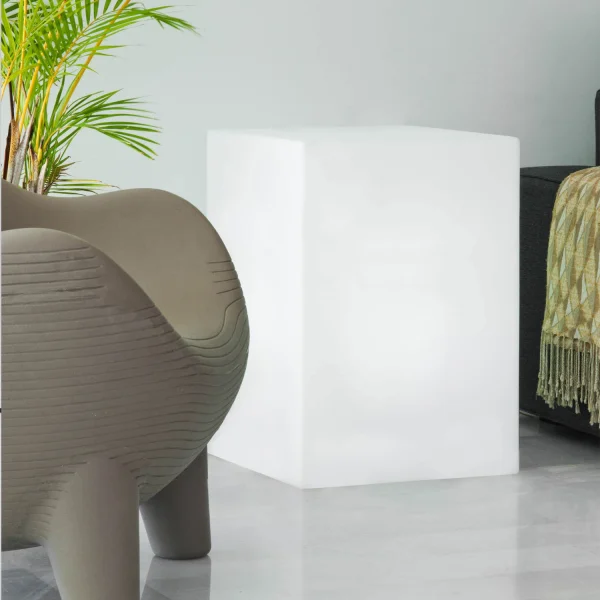 LAMPE EXTÉRIEURE CUBY 53 CÂBLE LUMIÈRE FROIDE