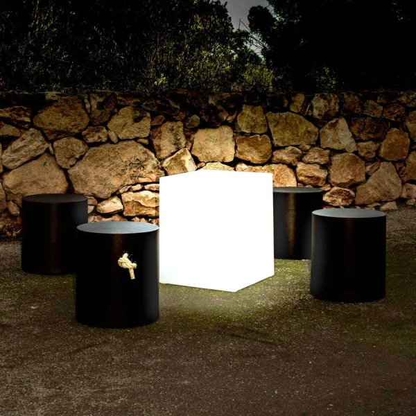 LAMPE EXTÉRIEURE CUBY 53 CÂBLE LUMIÈRE FROIDE