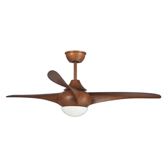 VENTILATEUR BRUN DE PLAFOND DE LED DE PARRISH