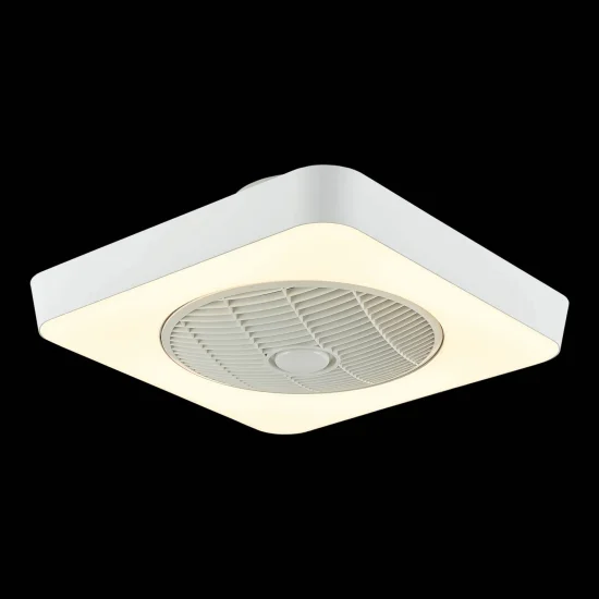 VENTILATEUR DE PLAFOND LED 40 W RÉGLABLE WI FI BLANC TULIPAN 2